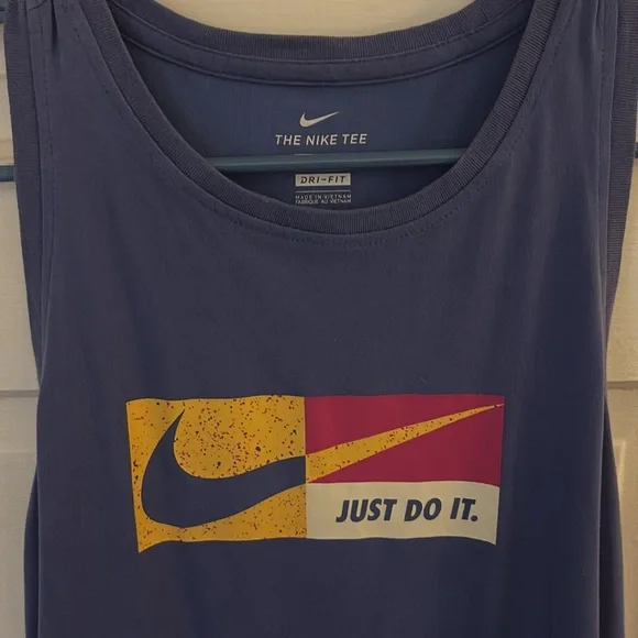 nike purple tank top - Picture 2 of 4
